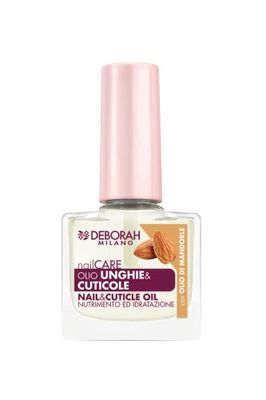 Deborah Milano - Olio Trattamento Unghie e Cuticole, con Olio di Mandorla, Nutre e Ammorbidisce la Pelle in Eccesso, 8.5 ml