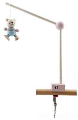 Hess 10253 Houten speelgoed, houten houder van hout, naturel roze