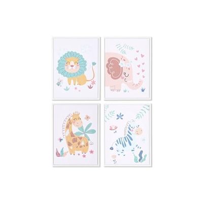 CUADRO LIENZO PS 30X2,5X40 ANIMAL SELVA 4 SURT.
