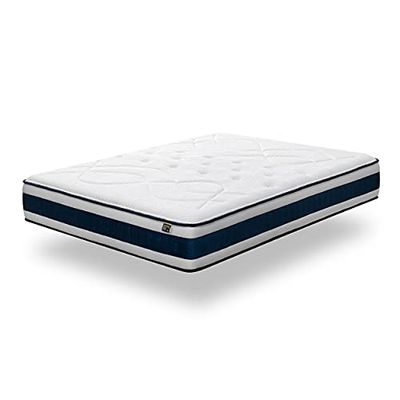 KUO Dream - Colchón Memory Cell Plus | Colchon ViscoGel Titanium con Refuerzo Lumbar | Grosor 30 cm | 150 x 190 cm