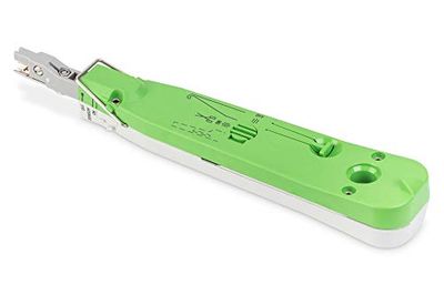 DIGITUS Herramienta de inserción LSA+ para cables de red - Para regletas LSA-Plus Krone - Gancho de extracción, cuchilla de desbloqueo - Presión de contacto ajustable
