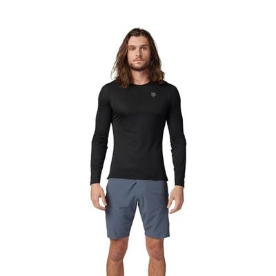 Fox Racing Men's Koszulka ROWEROWA Z Dollugim Rateq KAWEM Fox Flexair Ascent svart XL t-shirt