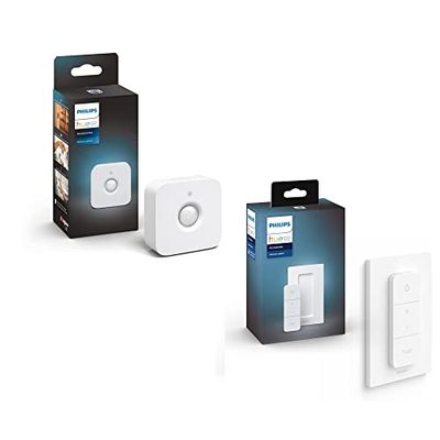 Philips Hue Motion Sensor + Hue Dimmer Switch