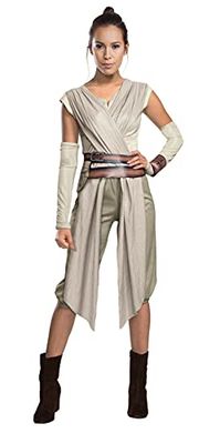 Rubies 810668– Rey Deluxe Costume da adulti, Beige, Taglia L