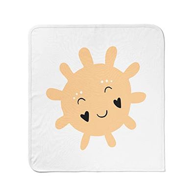 Questo Casa, Babydeken voor jongens en meisjes, mousseline stof, deken voor autostoel en kinderbed, grootte: 80x80 cm