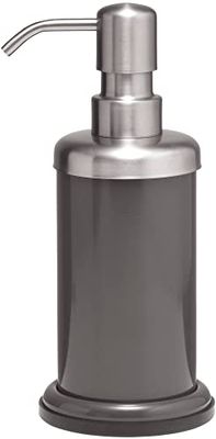 SEALSKIN Acero Distributore di Sapone, Acciaio Inossidabile, Grigio, 9.2 x 10.2 x 17.8 cm