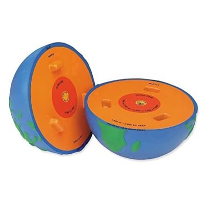 Learning Resources Soft Foam Cross-Section Earth Model