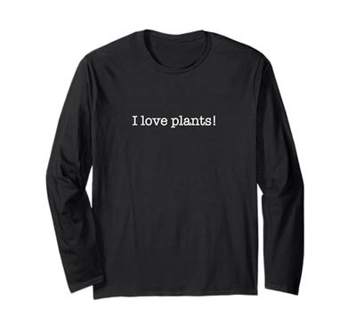 Io amo le piante! Maglia a Manica