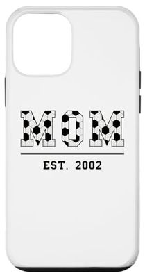 Mom Est. 2002 Funny Sports Year Established Mother Retro Case for iPhone 12 mini