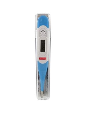 TORM - Thermomètre Flexible - Prise de température rectale, axillaire ou buccale - Thermomètre classique - 1 unité
