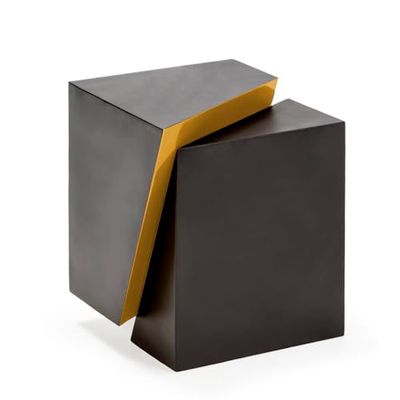 Mesa AUXILIAR 41X35X48 METAL/DORADO