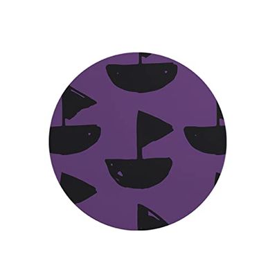 Questo Casa, Round Digital Printed Mouse Pad, Non-Slip Base, for Office and Home, Diameter:22cm