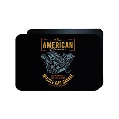 Bonamaison, Rechthoek Digital Bedrukte Gaming Mouse Pad voor gamers, antislip onderkant, voor kantoor en thuis, single speler-games S, grootte: 45 x 30 cm