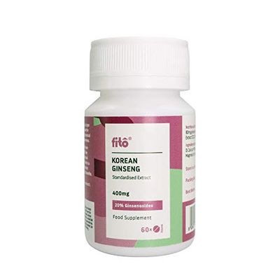 FITO Korean Ginseng 400mg 20% ginsenosides, 60 Tablets
