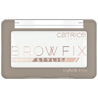 Catrice Brow Fix tvål stylist ögonbryn, nr 010 Full och Fluffy, transparent, långvarig, definierande, volymgivande, genomskinlig, vegansk, nanopartiklar fri (4,1 g)