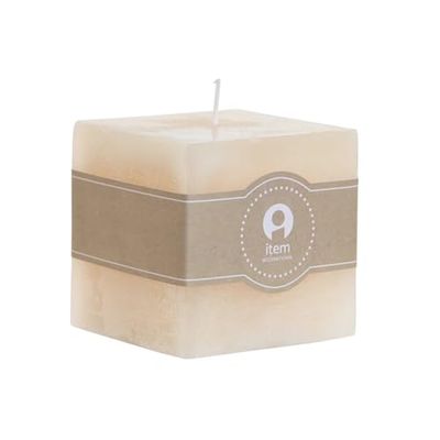 VELA CERA 7X7X7 300 GR, CUADRADA NATURAL CREMA_FASE5