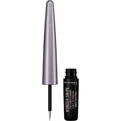 Rimmel London, Delineador de olhos (Tom: 001 Slay Hero, gama cinzenta) - 8,4 g (34222503001)