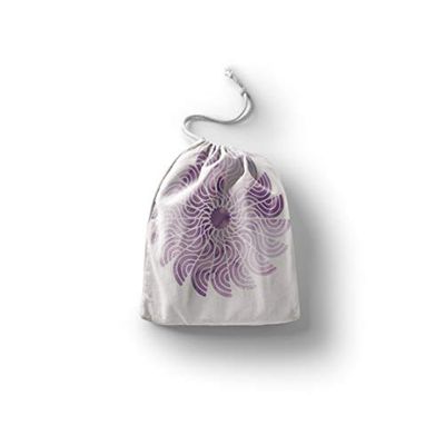 Bonamaison Printed Cotton Produce Bag with Drawstring, Reusable Grocery Bag, Biodegradable Eco-Friendly Bags, Travel Pouch, Sachet Bags, Shopping Bag, Eco Friendly, Foldable, Size: 40x50 Cm