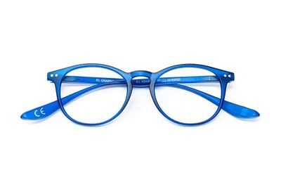 EL CHARRO Gafas Lectura Connecticut Color Azul Aumento +2,0 Patillas Para Colgar Del Cuello, Gafas De Vista, Gafas De Aumento