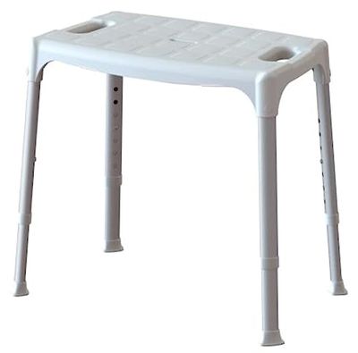 Tabouret de Salle de Bain Grand Ajustable. EH-SS-PP-BX