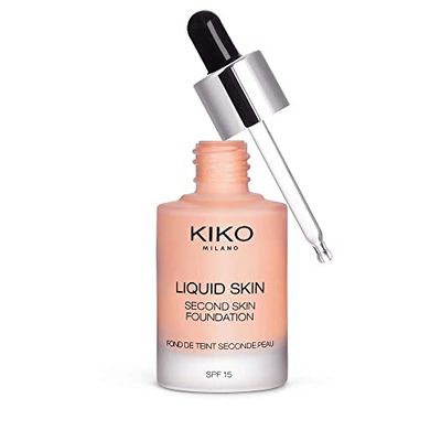 KIKO Milano Liquid Skin Second Skin Foundation 03 | Vloeibare Foundation Met Tweede-Huideffect