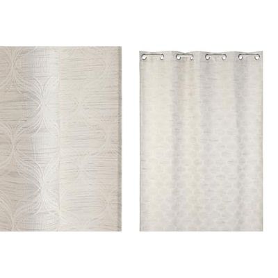 CORTINA POLIESTER 140X260X260 JAQUARD 8 ANILLAS