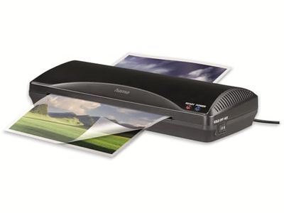 Hama 00050561, Laminatrice a caldo e a freddo Home and Office per Fogli A4, Nero