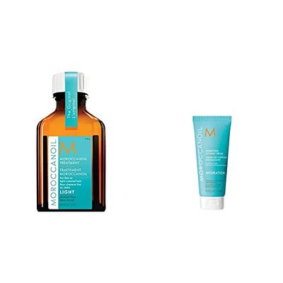 Moroccanoil Treatment Light, 25ml & Hydrating Styling Cream