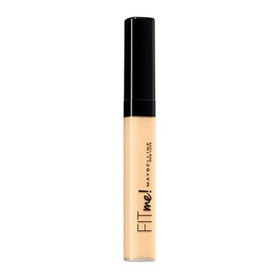 Maybelline New York Correttore Fit Me, Formula Liquida Leggera, Ottima Coprenza, Finish Anti Fatica, 25 Medium, 6,8 ml