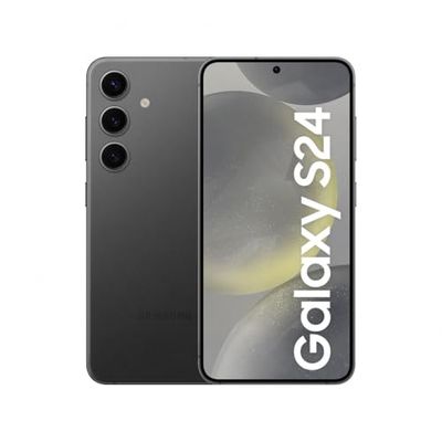 Samsung Galaxy S24, AI Android Smartphone, 8GB RAM, 128GB Storage, 50MP Camera, Long Battery Life, Onyx Black, 3 Year Manufacturer Extended Warranty (UK Version)