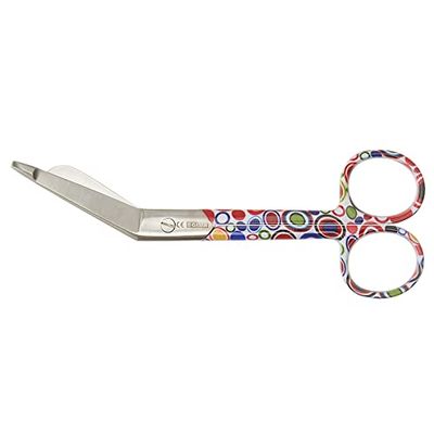 GiMa 20512 Ciseaux pour bandages, fantaisie bulles, 14 cm