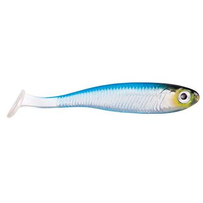 Jackson Shad Actif Leurre Artificiel Unisexe -Adult Glace Bleu 12,5 cm
