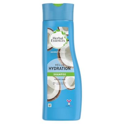 Herbal Essences Hello Hydration Shampoo for Dry Hair, 400 ml - Pack of 6