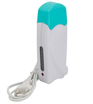 EpilWax - Scalda-Cera Professionale per Epilazione - Riscalda Roll-On 100 ml Con Strisce - Serie Verde/Bianco