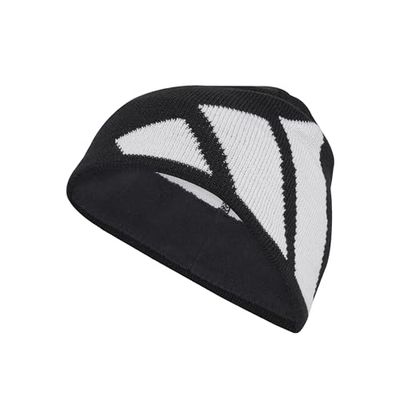 adidas Mixte BIG Logo Beanie Climawarm, Black/White, M