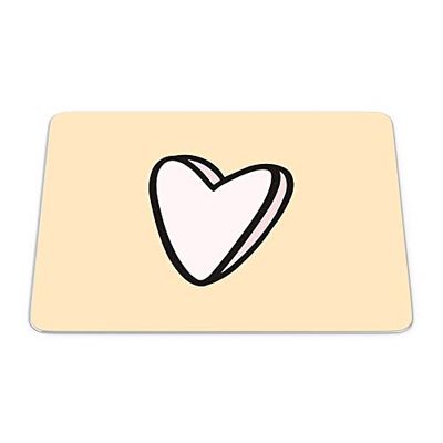 Bonamaison, Rectangle Pop Art Digital Printed Mouse Pad, Non-Slip Base, for Office and Home, Size: 22 x 18 cm