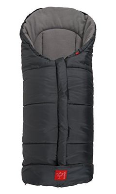 Kaiser Iglu - Saco de cobertura de pernas de forro polar para carrinho de passeio, cinzento claro
