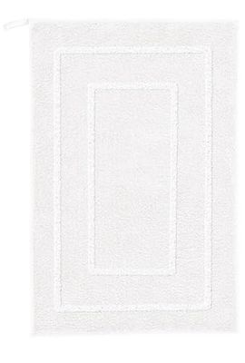 Kleine Wolke Tapis de Bain Nico en Blanc, 50 x 60 cm