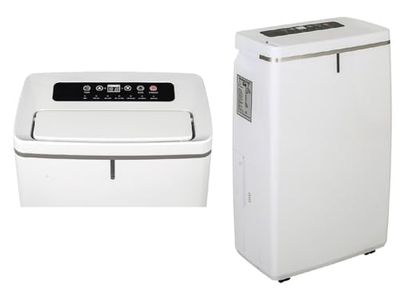 Luchtontvochtiger 20 liter met programmeerder, vochtcontrole, luchtfilter, ideaal voor het bestrijden van vocht en ter verbetering van de luchtkwaliteit.