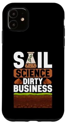 Scienziato del suolo Agricoltore Scienza del suolo Custodia per iPhone 11