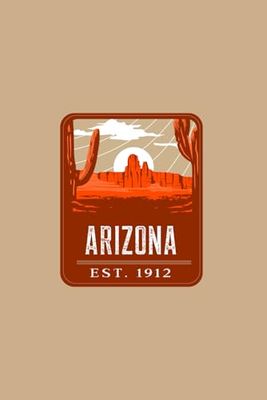 Arizona Blank Lined Journal: Canyonlands Themed Notebook for Travel Lovers, 120 Pages 6 x 9 inches