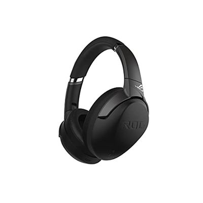 ASUS ROG Strix Go BT Wireless Gaming Headset (AI Noise-Canceling Mic, Active Noise Cancellation, Low Latency, Bluetooth, 3.5mm, For PC, PS4, PS5, Switch, Xbox Series X/S and Mobile Devices)- Black