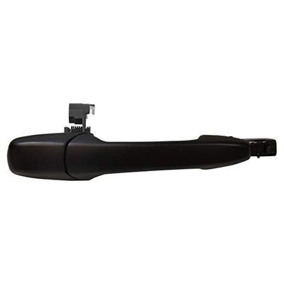 TRQ Rear Exterior Outside Sliding Door Handle Black PTM LH for Mazda 5
