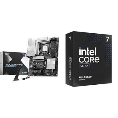 MSI PRO Z890-P WIFI Scheda Madre ATX - Supporta Intel Core Ultra Processors (Serie 2) + Intel Core Ultra 7 per sistemi processore desktop 265K 20 core