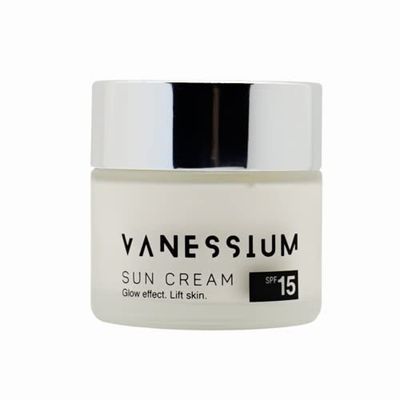 Vanessium Sun Cream SPF15 Glow Effect Lift Skin