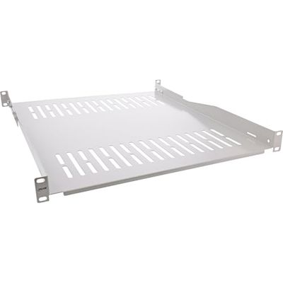 InLine 19114H Tablette 19", 550 mm, 50 kg, 1U, Gris RAL 7035
