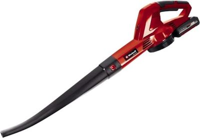 Einhell Akumulatorowa dmuchawa do liści GC-CL 18 Li E Set Power X-Change (Li-ion, 18 V, 12000 min-1, prędkość nadmuchu 210 km/h, w tym akumulator 2,0 Ah i ładowarka)