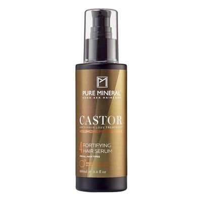 Pure Mineral - Castor Oil Hair Serum - Promotes Growth & Reduces Split Ends - Omega-9 - Sulfate-Free, Paraben-Free, Petrolatum-Free - 100ml