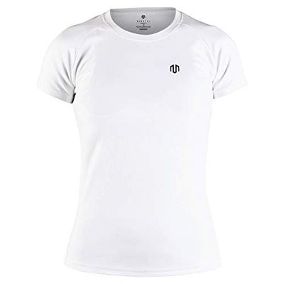 Morotai dam NAKA t-shirt, vit, XS