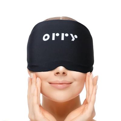 ORRY Oog-, voorhoofdmasker - Draagbaar gelpakket - Warmte- en koudetherapie